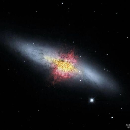 Les Galaxies sont-elles des aimants géantes